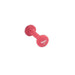 York Barbell 443101 Multi-Color Neoprene Fitbells 2lbs - Red