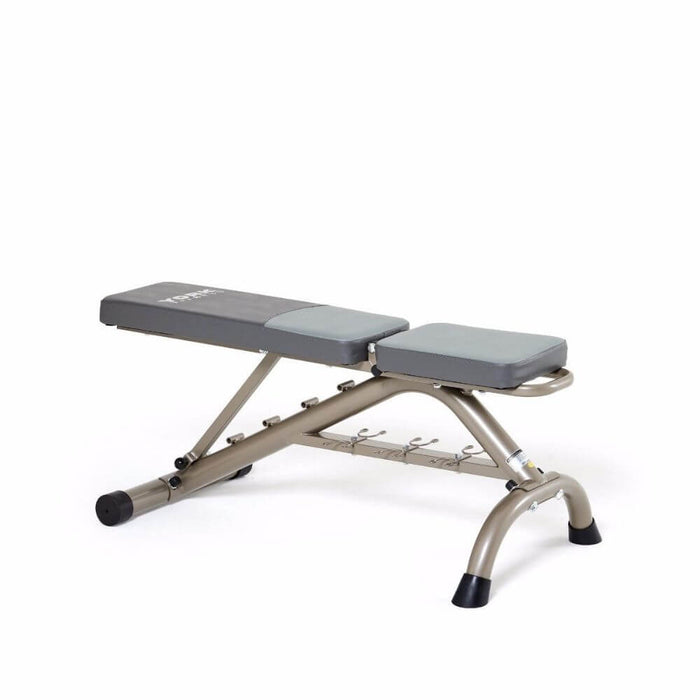 York Barbell 45071 Multi Position Fitness Bench With Fitbell Storage Fully Inclined