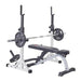 York Barbell 48057 FTS Press Squat Stands With Bench