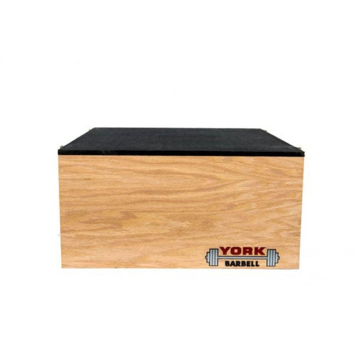 York Barbell 54256 Stackable Plyo _ Step Up Boxes 24 x 24 x 12 Front