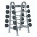 York Barbell 69051 ETS Fixed Straight and Curl Bar Rack 3D View