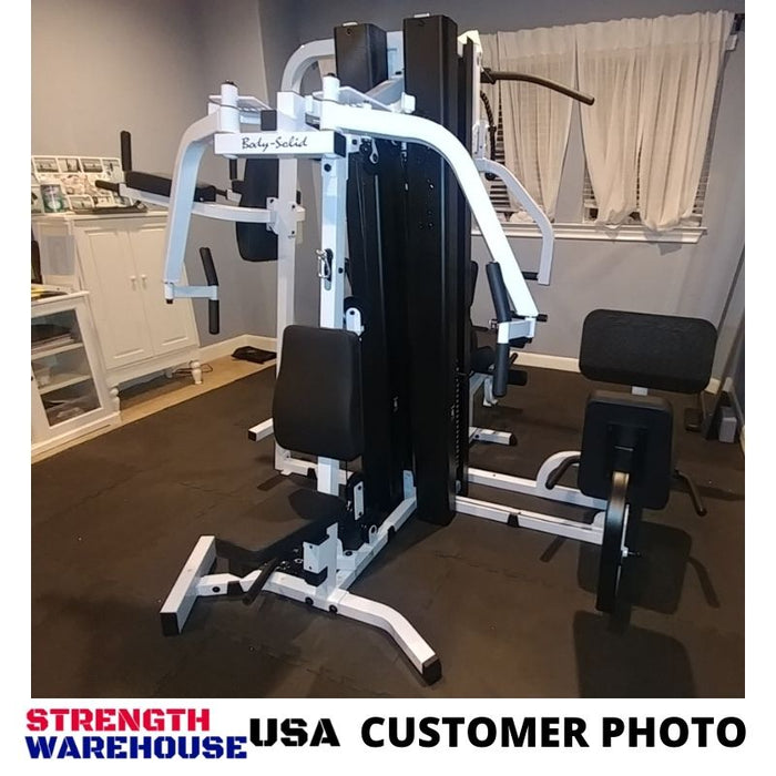 Body Solid Double Stack Home Gym Body Solid Home Gummed Gym EXM2750