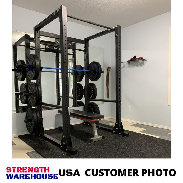 Body-Solid Basic Garage Gym Power Rack Package — Strength Warehouse USA