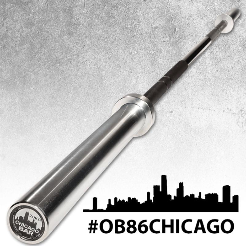 Body-Solid OB86CHICAGO 7' Chicago Olympic Power Bar | Made in the