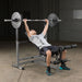 Body-Solid PowerCenter Combo Bench Lat Package GDIB46LP4 flat bench press