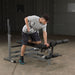 Body-Solid PowerCenter Combo Bench Lat Package GDIB46LP4 leg curl