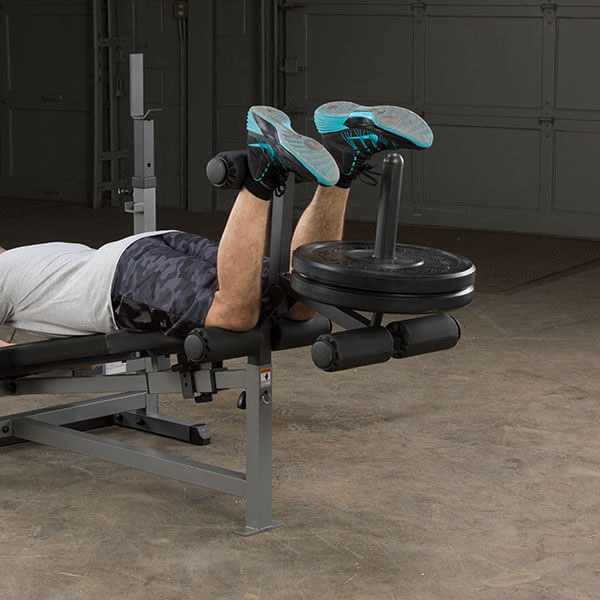 Body-Solid PowerCenter Combo Bench Lat Package GDIB46LP4 leg extension