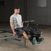 Body-Solid PowerCenter Combo Bench Lat Package GDIB46LP4 preacher curl
