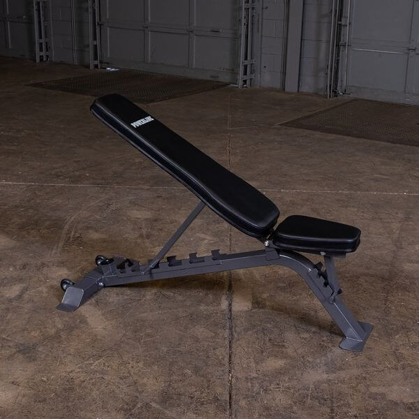 Body-Solid Powerline PFI150 Flat to Incline Bench Angle View