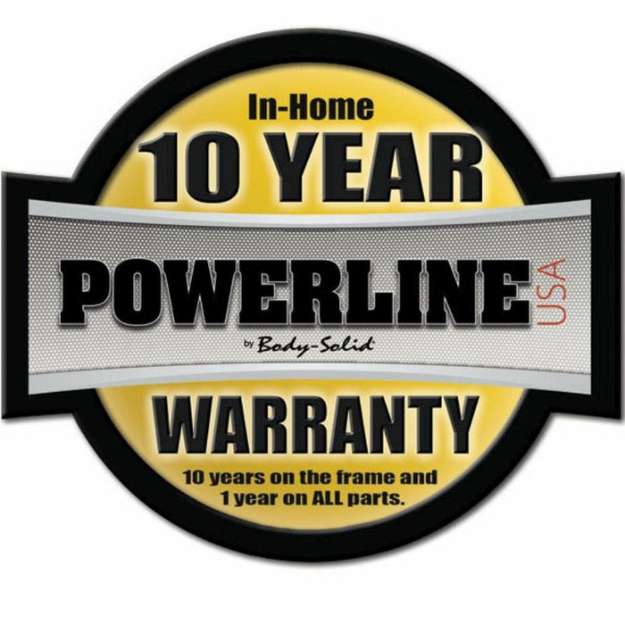 Body-Solid Powerline PLA1000 Lat Attachment Warranty-min