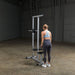 Body-Solid Powerline PLM180X Lat Pull Low Row Machine Exercise Figure 2