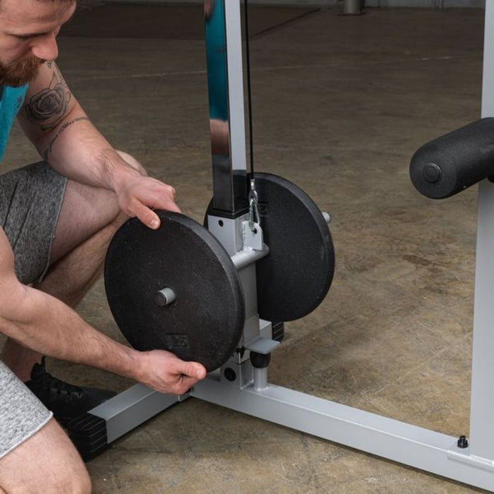 Body-Solid Powerline PLM180X Lat Pull Low Row Machine Setting Up