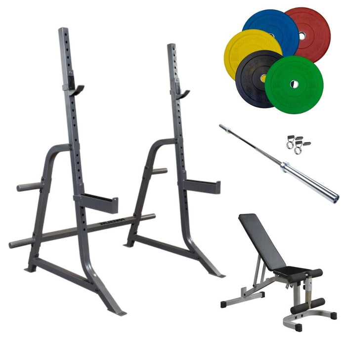Body-Solid Powerline Multi Press Gym Package