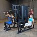 Body-Solid S1000 Pro Clubline 4-Stack Commercial Gym - All 4 Stations in Use