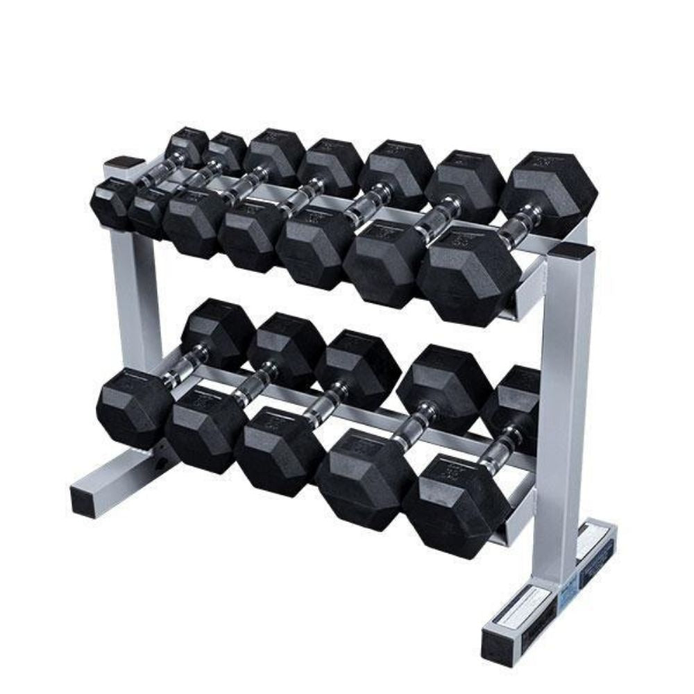 210 lb dumbbell set with rack hot sale