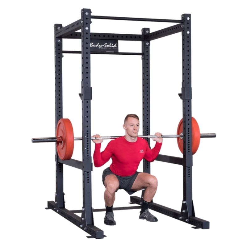Body-Solid SPR1000 Pro Clubline Commercial Power Rack — Strength