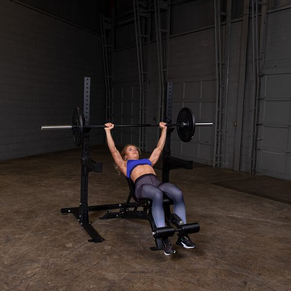 Body-Solid SPR250 Pro Club Squat Stand Female Incline Press