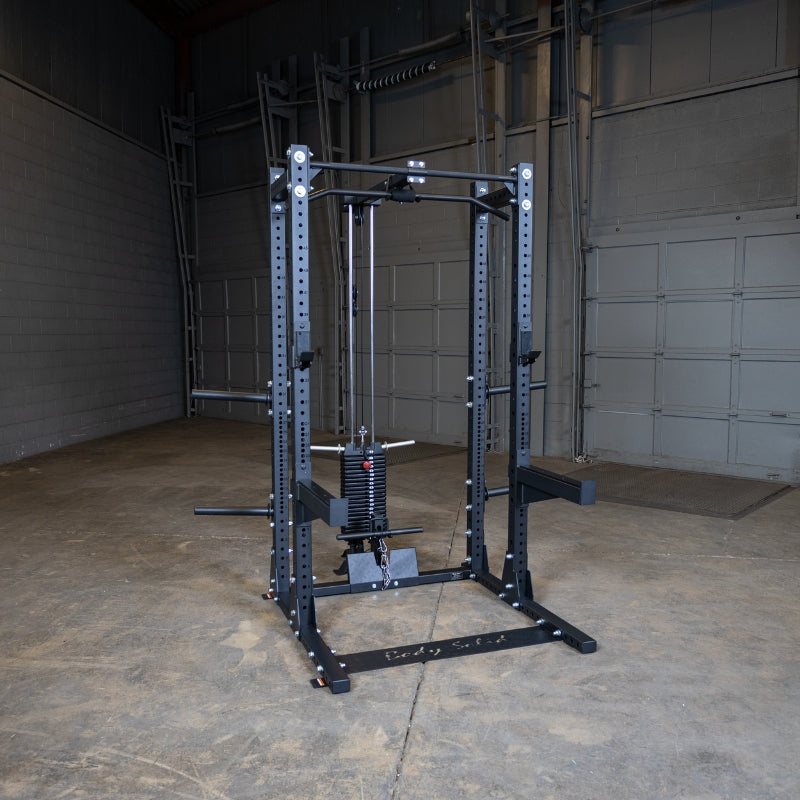 Body-Solid SPR500 Half Rack Extension SPRHALFBACK - Power Rack Attachments