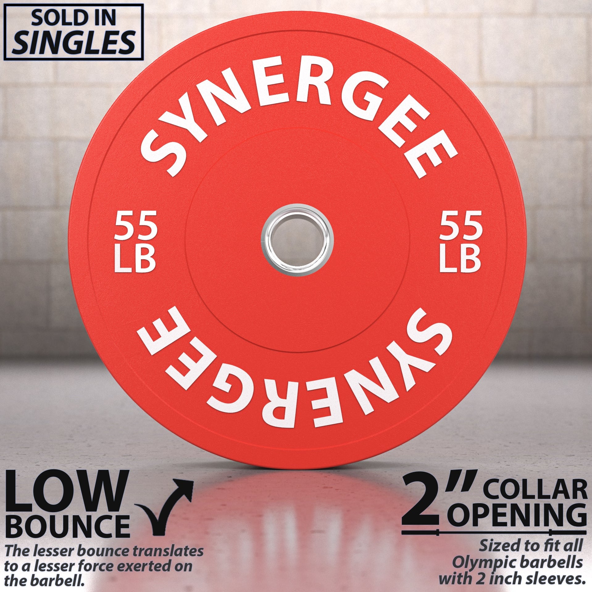 Synergee Color Bumper Plates — Strength Warehouse USA