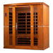 Dynamic Bergamo Low EMF Far Infrared Sauna DYN-6440-01 Facing Left