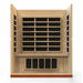 Dynamic Bergamo Low EMF Far Infrared Sauna DYN-6440-01 Front View Opened