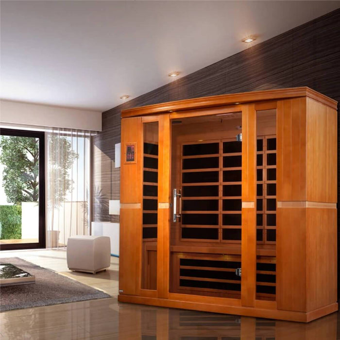 Dynamic Bergamo Low EMF Far Infrared Sauna DYN-6440-01 Livingroom