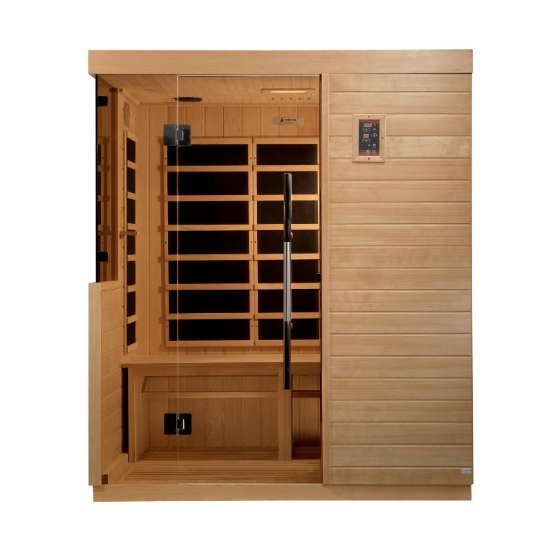 Dynamic Bilbao 3 Person Ultra Low EMF Far Infrared Sauna DYN 5830