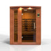 Dynamic Lugano 3-Person Full Spectrum Infrared Sauna | Front View
