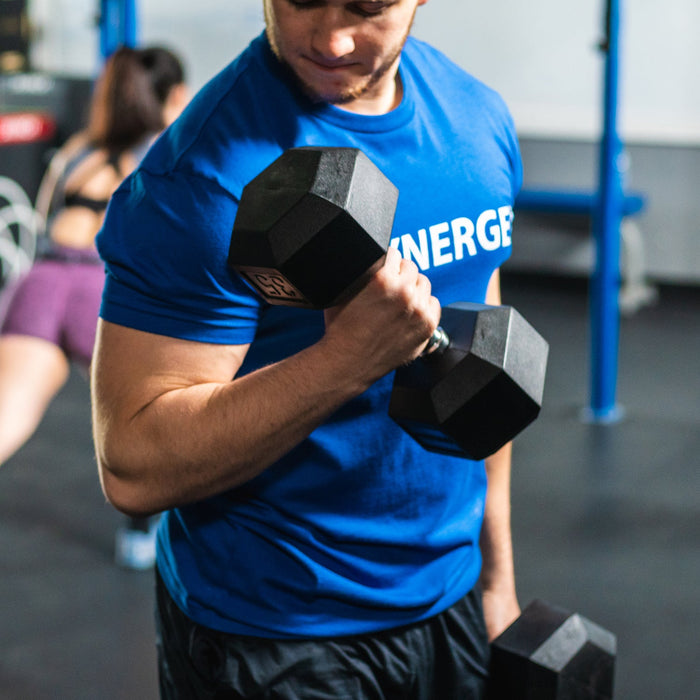 Synergee Rubber Hex Dumbbell Pairs