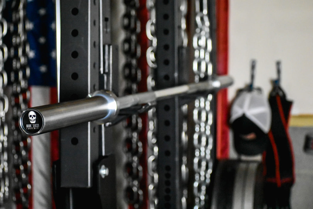 Bare Steel Equipment Stacked Barbell