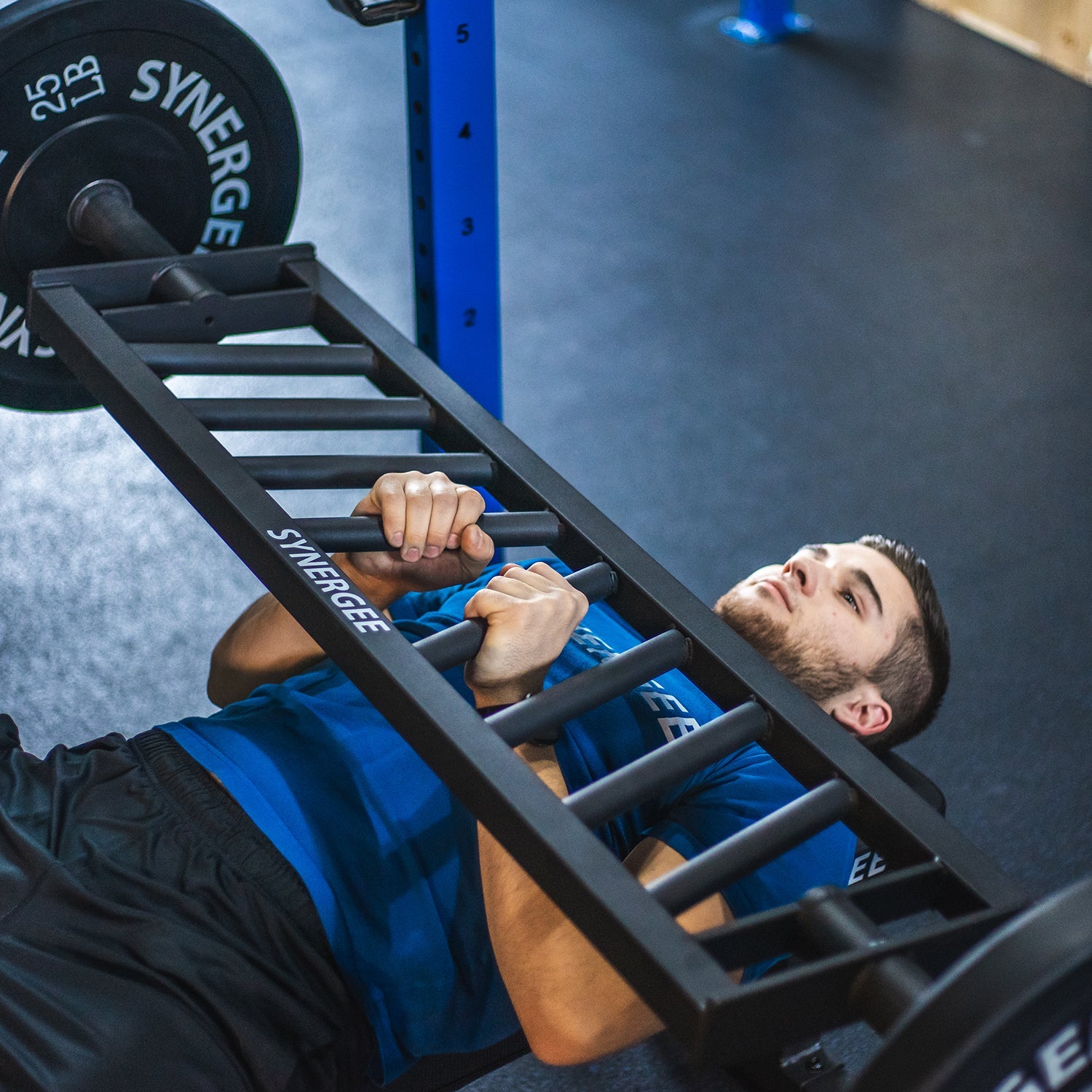 Football Bar Swiss Bar Bench Press Rogue MG-23 Multi-Grip Bar