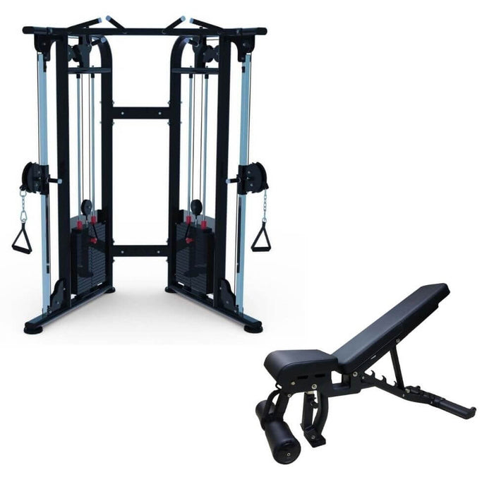 Muscle D Functional Trainer Gym Package