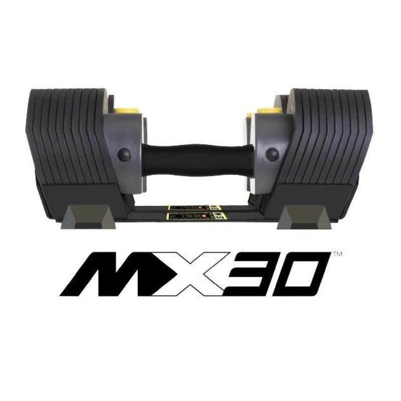 Mx select adjustable discount dumbbells mx55 with stand