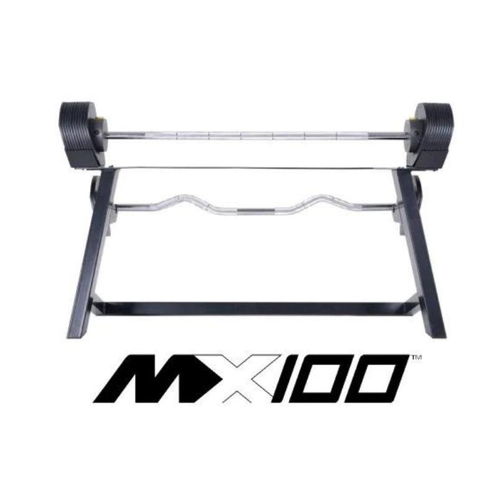 MX Select MX100 Adjustable Barbell & EZ Curl Bar