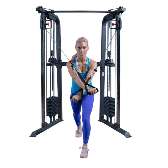 Body-Solid Powerline PFT100 Functional Trainer Gym Package