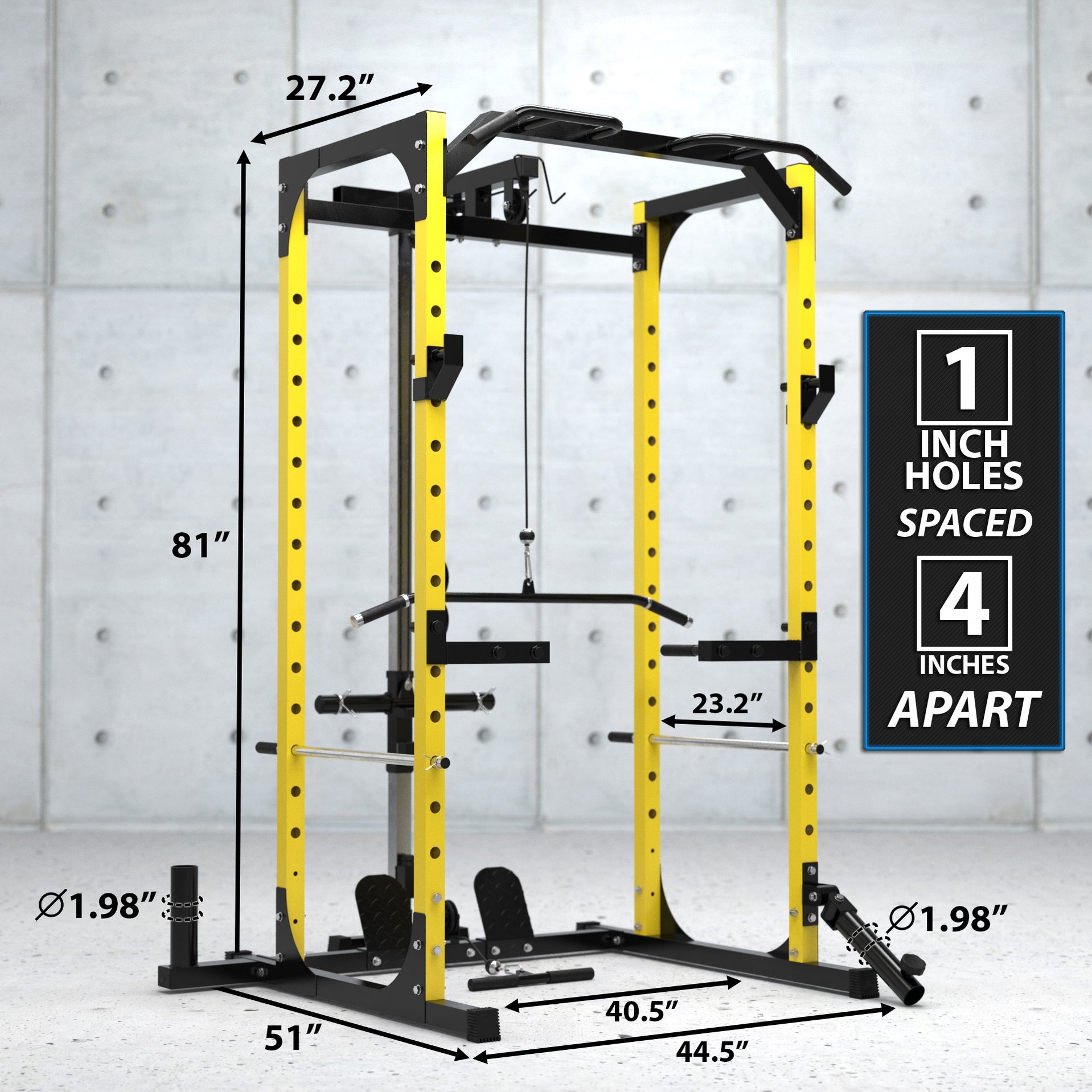 Synergee Power Rack With Pulley System - Buy Online — Strength ...