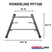 Body-Solid PFT100 Powerline Functional Trainer Top View and Dimensions