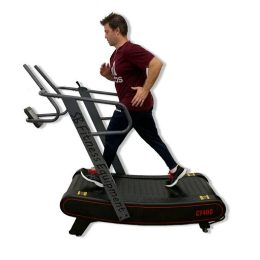 SB Fitness CT400 Curved Treadmill Hero