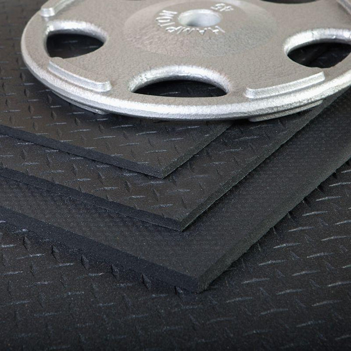 SuperMats MuscleMat 4' x 6' Recycled Rubber Floor Mat