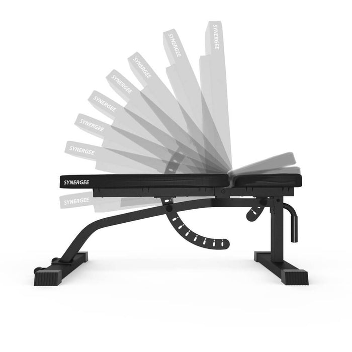 Synergee Adjustable FID Workout Bench Angles