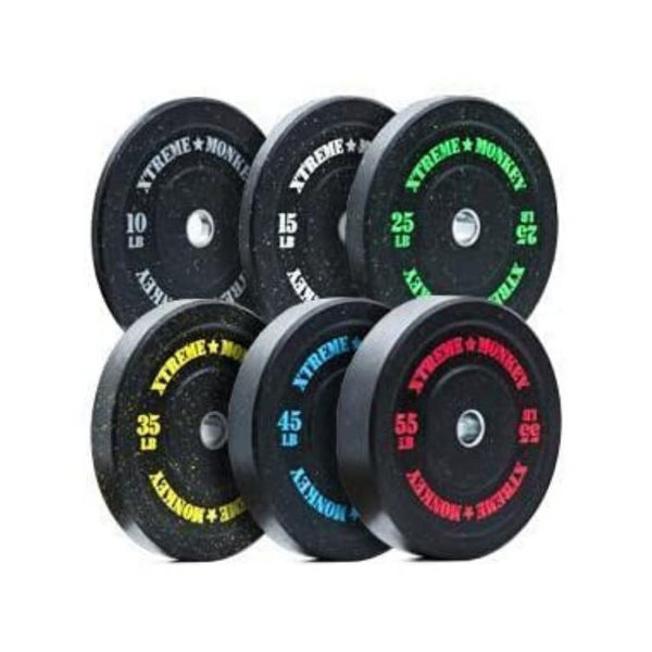 Xtreme Monkey Crumb Rubber Bumper Plates Buy Online Strength Warehouse USA