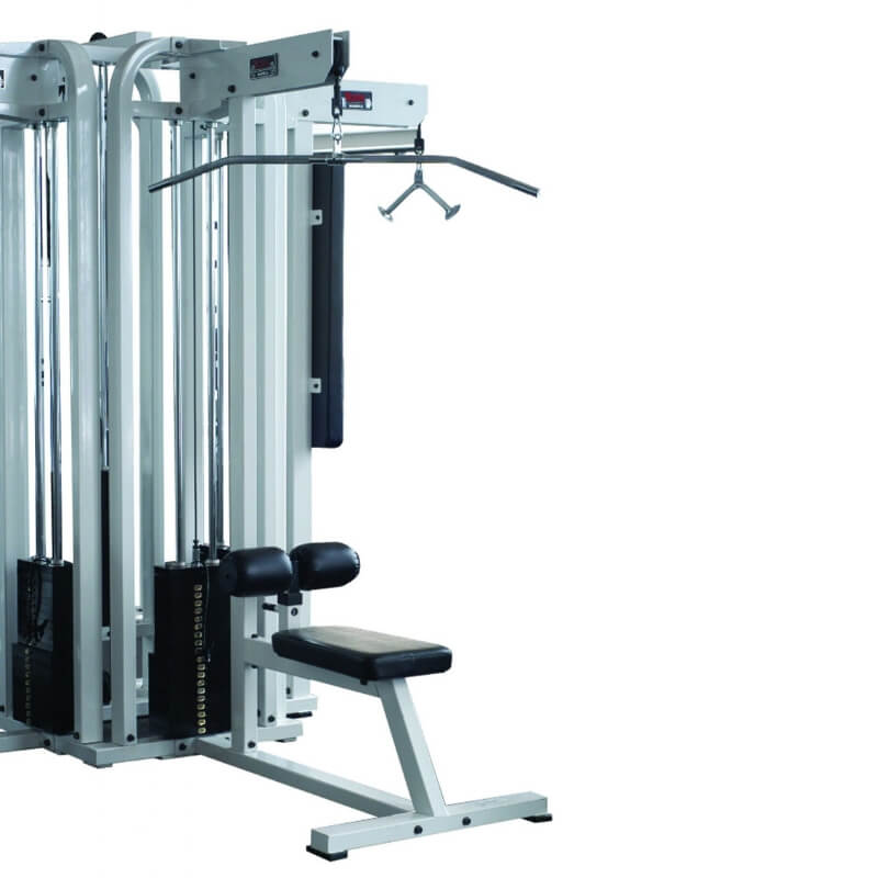 Weight machine pull hotsell down bar